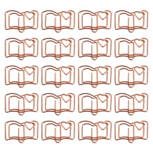 HOMEMAXS 30 Pcs Small Paperclips Multi-use Bulldog Office Supplies Student