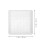 2Pièces Base De Pot Carrée Plastique Anti-Basculement 3