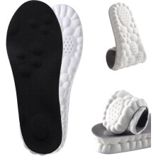 2026 New Steppers Insoles for Men Women, 4D Memory Foam Cloud Insoles with Arch Surpport & Cushioned Comfort Fits All Shoe Types
