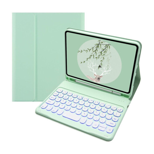 Backlit Bluetooth Keyboard Case compatible with iPad Mini 6 - Slim, Lightweight, and Stylish Protection