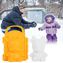 DIY Snow Brick Maker Kit & Castle Mold Set for Outdoor Winter Play, Snow Fort Building & Creative Sculpting – Compatible with Kids' Snow