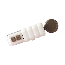 Portable Bag Sealer, Mini Heat Sealing Tool, Lightweight Hand Press, Compatible with Snack & Food Storage Bags – 3.93x1.57in