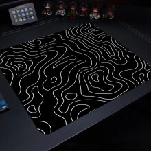 Fluid Mouse Pad Multiple Sizes Large Square Computer Office Game Table Mats Rubber Anti-slip Mousepads Small Decor Desk Pads