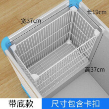 Freezer Organizer Bin Wire Freezer Baskets for Upright Freezer Pantry Storage Basket Organizers for Frozen Foods Snacks Vegetables Fruits and More