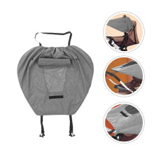Cationic Cloth Stroller Sunshade Cationic Cloth Light Grey 1Pack for Infants
