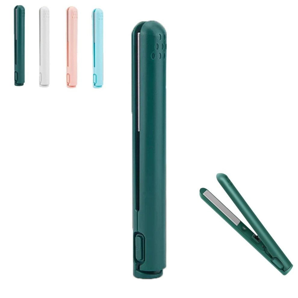 Mini Dual-Purpose Curling Iron, Curling Iron, Flat Iron, Mini Dual Curling Iron, Portable 2-in-1 Curling Wand and Straightener for Women