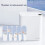 Intelligent Sensor Trash Can with Display Charging Automatic Waste Bin for Bathroom Kitchen Toilet Wastebasket 5