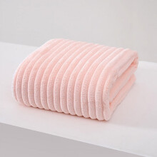 Coral Fleece Bath Towel Large Thick Honeycomb Texture