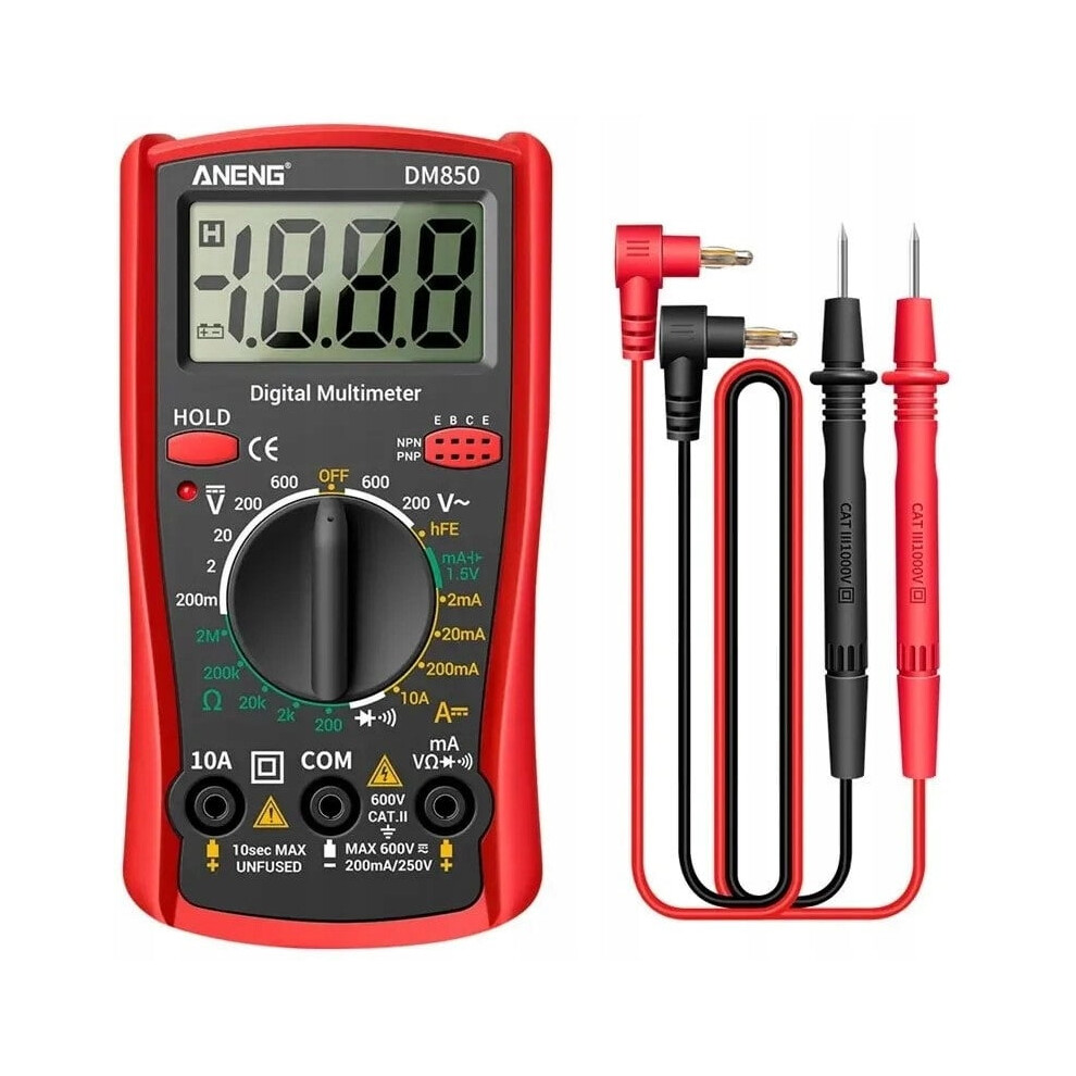 Digital Multimeter High Precision Small Household Multimeter Portable Voltage And Current Meter Multifunction Instrument 9130661030182