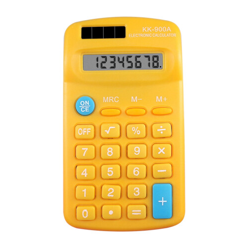 Bulk Pocket Calculator, 8-Digit, 4-Function, Battery-Powered – Compatible with Students, Kids, School, Home & Office