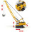 1:87 Ho Scale Tower Cable Crane, All-Alloy, Compatible with Train Models (2 PC) 6