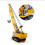 1:87 Ho Scale Tower Cable Crane, All-Alloy, Compatible with Train Models (2 PC) 7