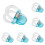 Adjustable Pants Hem Clips Temporary Cuff Holders 4 Pack 1