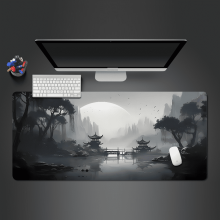 Mouse Pad sakura landscape desk accessories Mat Gamer Rug Xxl Keyboard Pad 1000X500x3MM Desk Mat Office Carpet Gaming Mouse Mats