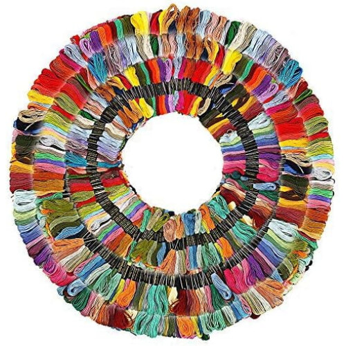 Embroidery Threads Cotton Floss 450 PCS 447 Colors