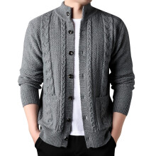 Mens Cardigan Sweaters Men's Casual Knit Cardigan Sweater – Autumn Winter Lightweight Open Front Jacket Stylish Comfortable for Daily Wear for Men
