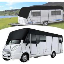 Heavy Duty RV Roof Cover, Waterproof UV Resistant, Fits 34-36 ft RVs, Travel Trailers, Class A/B/C Motorhomes, Popup & Truck Campers