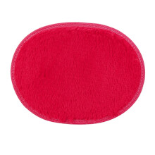 30x40cm Fluffy Shaggy Area Rug for Living Room, Bedroom, Bathroom – Anti-Slip Door Mat – Red