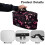 Breast Cancer Themed Pattern Polyester Iron Carrier Bag, Bag Only 5