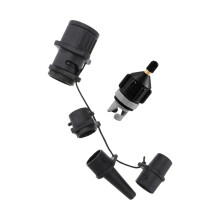 unbranded 2 Pcs Electric Air Pump Inflatable Adapter Boat Valve Fitness
