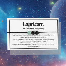 12 Zodiac Crystal Stone Bracelet Charm Wrist Bangle Girls Accessories Holiday Gifts bracelet making kit for adults, 1PCS