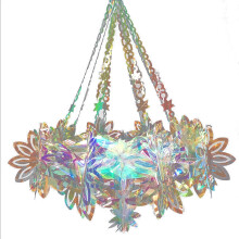 Abat-jour néon pour lustre – Décoration suspendue pour salon, chambre, dortoir, mariage (Compatible avec les normes)