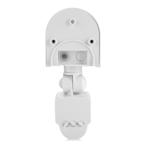Adjustable Sensitivity PIR Detector For Outdoor Security Floodlight, Motion Sensor Switch With Premium Plastic Material, Weatherproof Motion 2