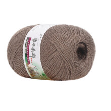 Bizhua DIY Knitting Diycashmere Line Ručně pletený šátek z jemné vlny pro miminka, 1x klubko příze