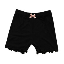 Flickors enfärgade spetsdetaljer pojkshorts med säkerhetsklänning