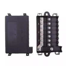 Sale Newest 7 Way 32V Car For Midi Fuses Box Block Holder 15A-250A For RV Car Boat Car Accessories