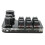 Multifunctional Macro Mechanical Keyboard with Custom RGB, 7Light Colors, High Speed USB for Effortless Control & Knob Function, Suitable for 4