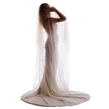 2Tiers 3M Cathedral Veils Pearl Wedding Veil Ivory Pearl Veils Bridal Veil Pearl Veils For Brides Ivory