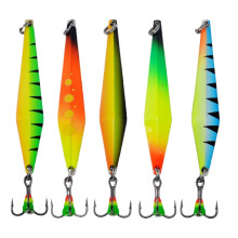 Reflective Ice Fishing Jigs 5-Piece Set for Freshwater and