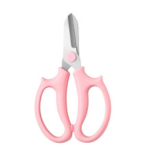 Stainless Steel Floral Scissors with Ergonomic Non-Slip Handle – Colorful Pruning Shears for Flower Arranging & Home Gardening