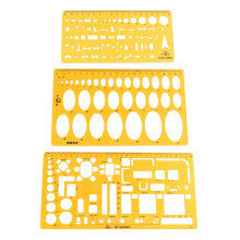 Modello ovale rotondo per disegno tecnico a forma di ellisse, righello meccanico, sagoma per disegno, righello meccanico, sagoma per disegno tecnico