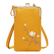 Geantă mini crossbody pentru femei cu buzunar pentru telefon, curea reglabilă, compartimente multiple pentru utilizare zilnică