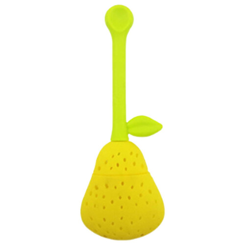 Pouches For Organization Creative Small Fresh Pear Silicone Tea Filter Tea Maker Can Filter