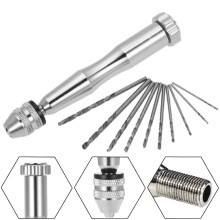 Manuaalinen porakoneen istukkasarja, 10 bittiä, 0,3–3,5 mm