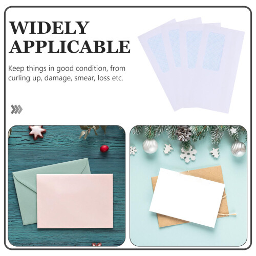 50pcs Secure Self-Sealing Envelopes With Left Window For Business And Personal Use Ideal For Mailing Documents Invitations 2