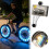 High-Intensity Spoke Light System w/ Rechargeable Battery & Dynamic Modes – Compatible with E-Bikes, Road Bikes 2