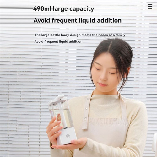 Contactless Automatic Soap Dispenser Inductive Intelligent Design 490ml Large Capacity for Home and Office Use 2