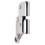 Selbsthemmender Seilgreifer 430 g 13,5 x 6,5 cm Silber 16