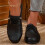 Willtoo Women's Leather Flat Shoes Round Toe Handmade 7