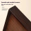Bamboo Wooden Tea Tray - Rectangular Solid Wood Serving Tray for Hotel, Home Dinner Plate, Tea Stand, Tableware Storage 5