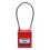 1pc Compact cable padlock with 2 keys long shackle safety lock different locking 8