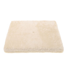 Kattenkrabpaal Kwadratische Basis Beige Pluizige DIY Krabplank