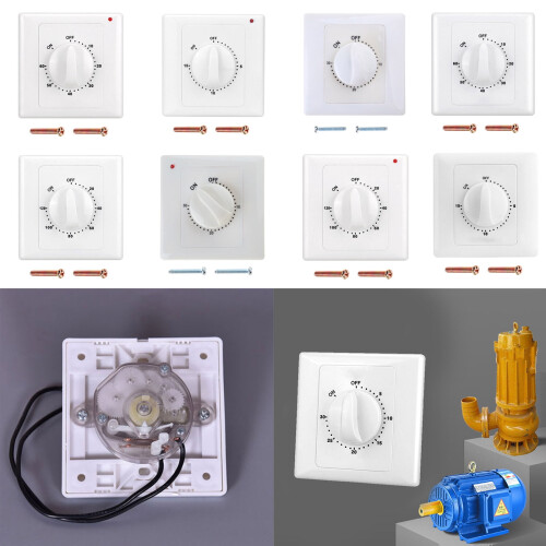 Mechanical Countdown Timer Switch with Automatic Power Off 1