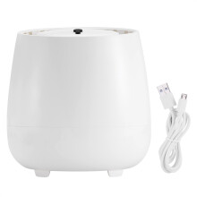 Portable Car Essential Oil Diffuser, Ultrasonic Aroma Diffuser with Cool Mist (White)