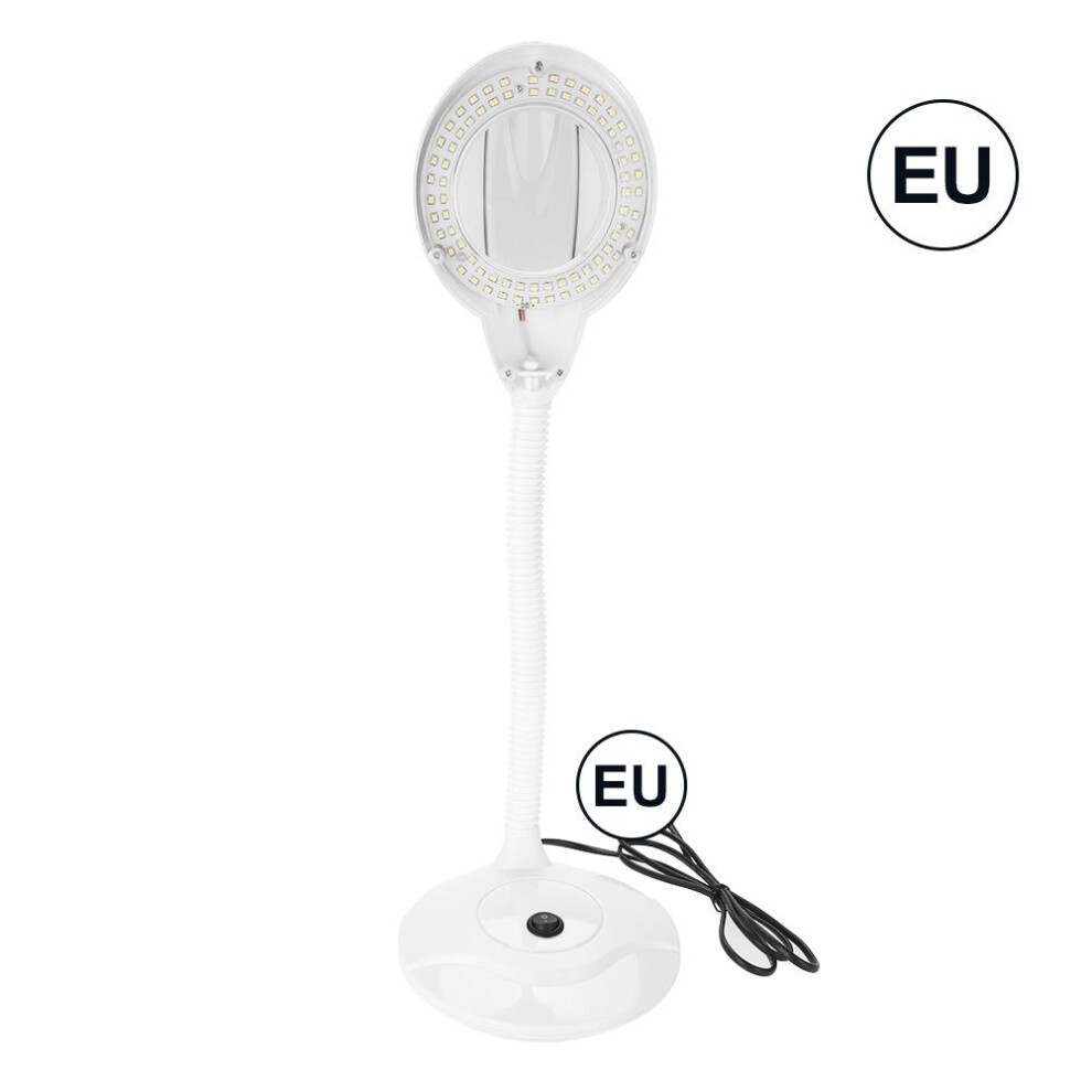 Light Unleash Your Creativity With Our Rechargeable Magnifying Glass Featuring Led Magnifier Stable Base & Clamp For Fixed Positioning, Touch Button