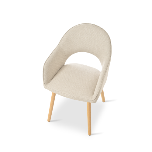 (Beige, Set of 2) GOEURVANT Dining Chairs 1